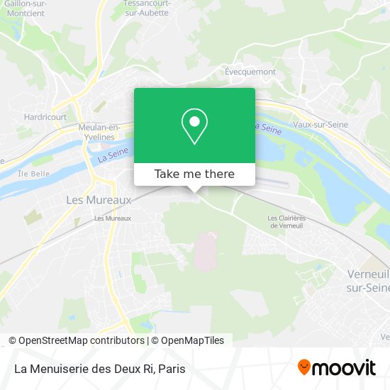 La Menuiserie des Deux Ri map