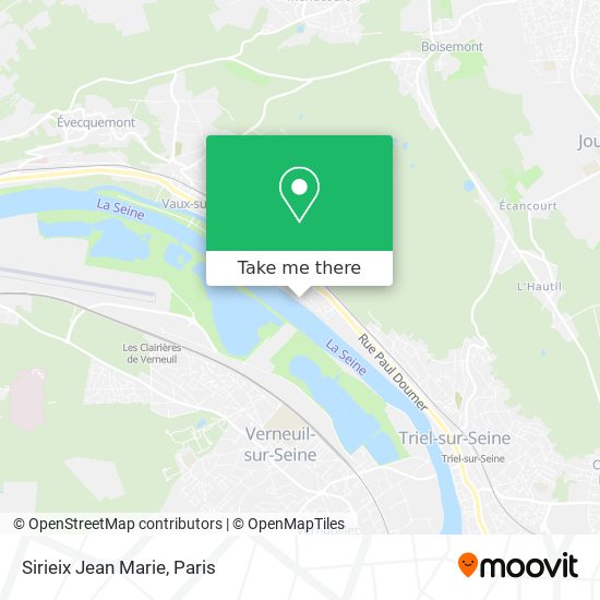 Sirieix Jean Marie map