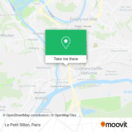 Le Petit Sillon map