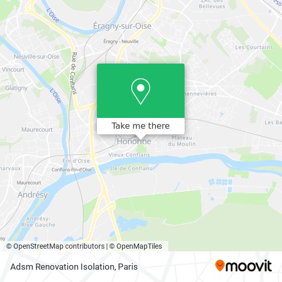 Adsm Renovation Isolation map