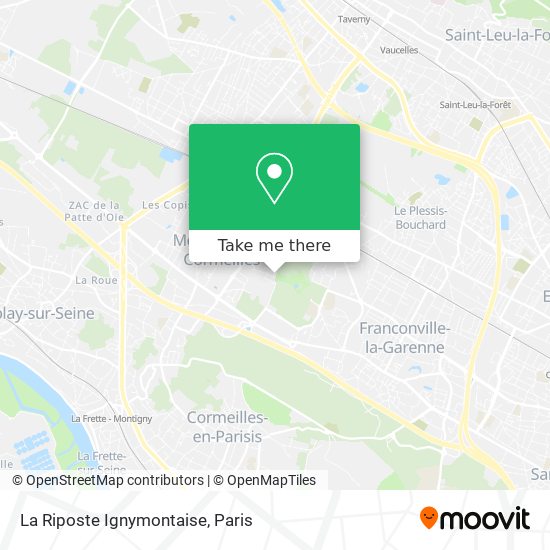 Mapa La Riposte Ignymontaise