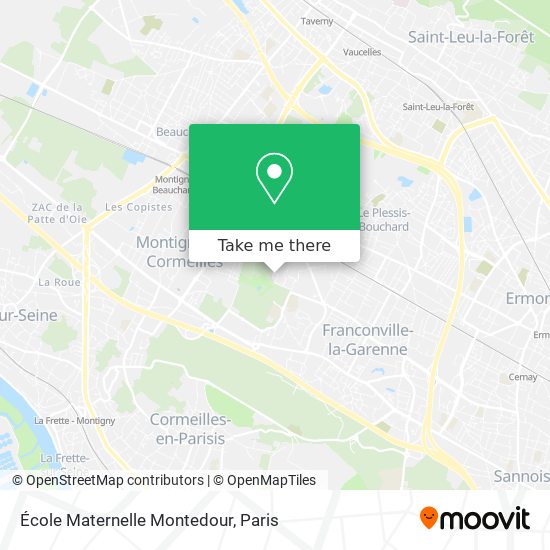 École Maternelle Montedour map