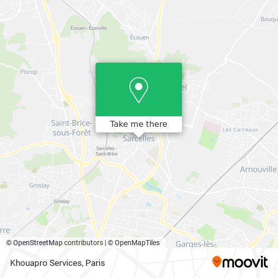 Khouapro Services map