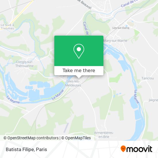 Batista Filipe map