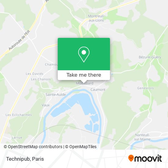 Technipub map