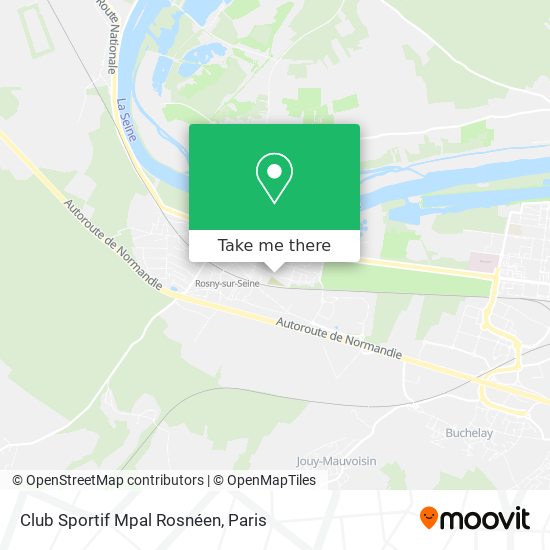 Mapa Club Sportif Mpal Rosnéen