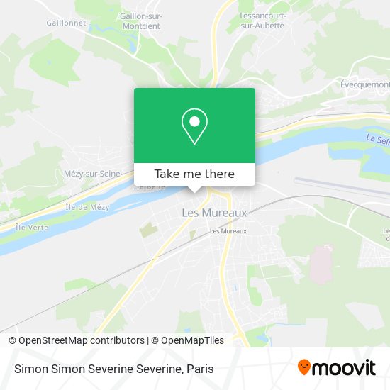 Simon Simon Severine Severine map