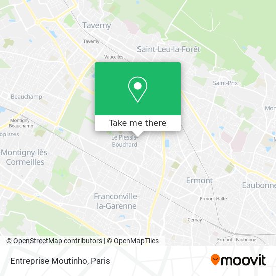 Entreprise Moutinho map