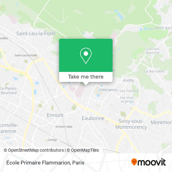 École Primaire Flammarion map
