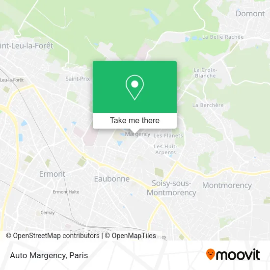 Auto Margency map