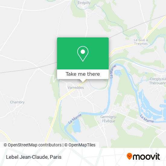 Lebel Jean-Claude map