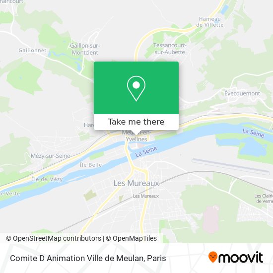 Comite D Animation Ville de Meulan map