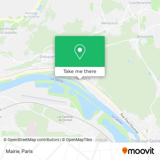 Mairie map