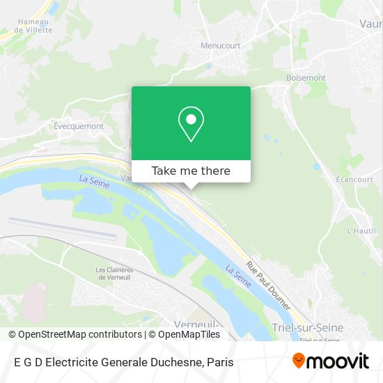 Mapa E G D Electricite Generale Duchesne