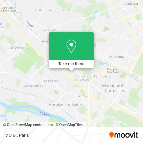 V.O.G. map