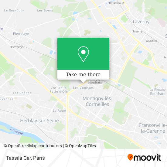 Tassila Car map