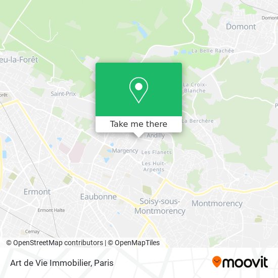 Art de Vie Immobilier map