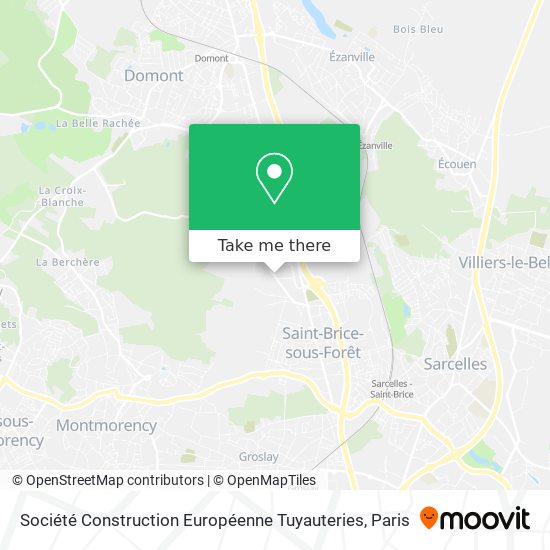 Mapa Société Construction Européenne Tuyauteries