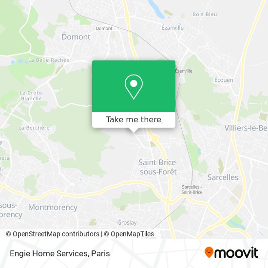 Mapa Engie Home Services