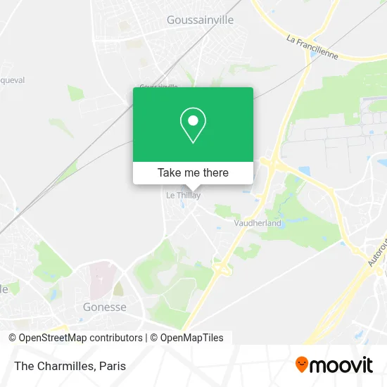 Les Charmilles map