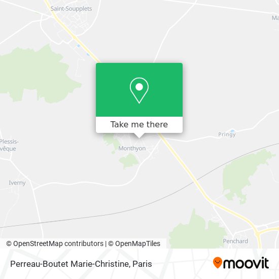 Mapa Perreau-Boutet Marie-Christine
