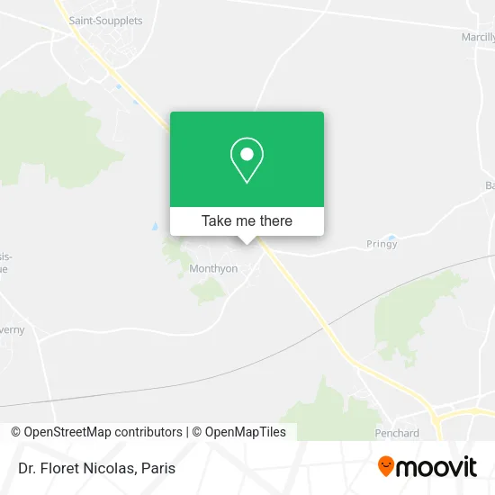 Dr. Floret Nicolas map