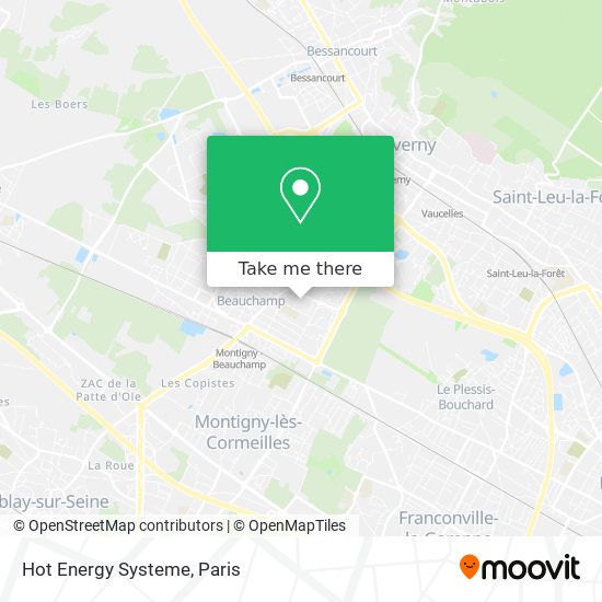Hot Energy Systeme map