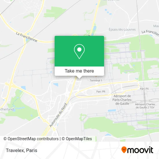 Travelex map