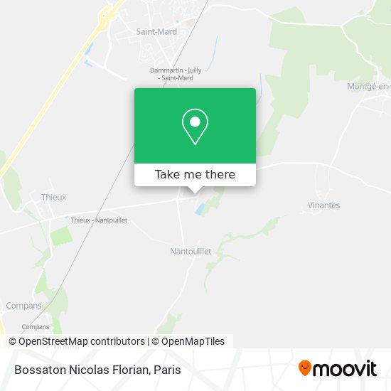 Mapa Bossaton Nicolas Florian