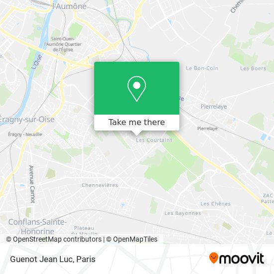 Mapa Guenot Jean Luc