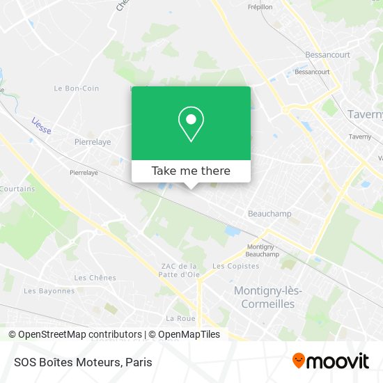 SOS Boîtes Moteurs map