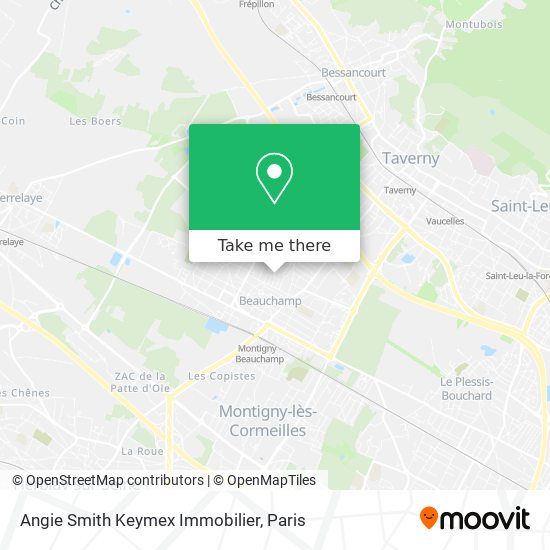 Angie Smith Keymex Immobilier map