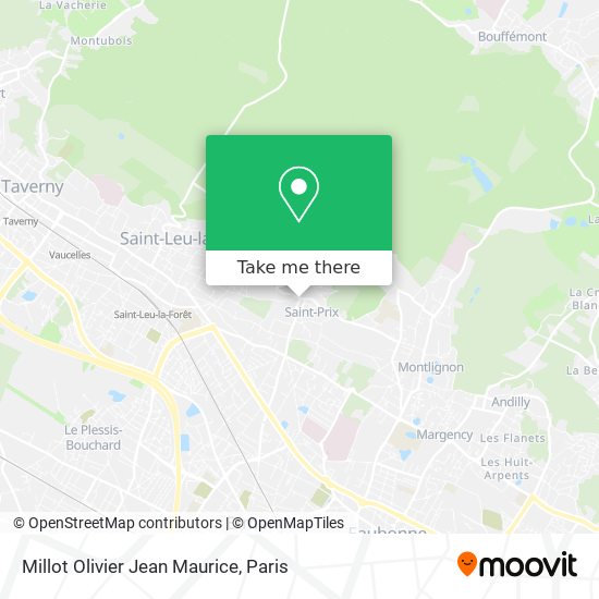 Mapa Millot Olivier Jean Maurice