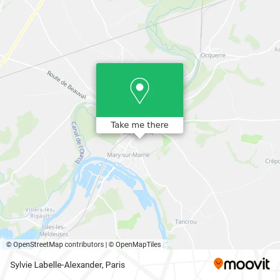 Sylvie Labelle-Alexander map