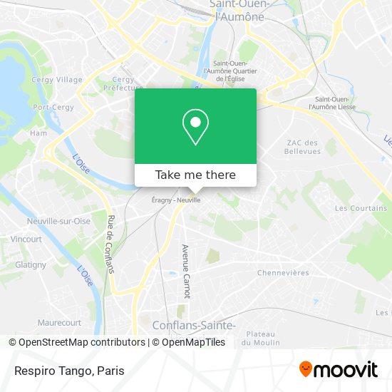 Respiro Tango map