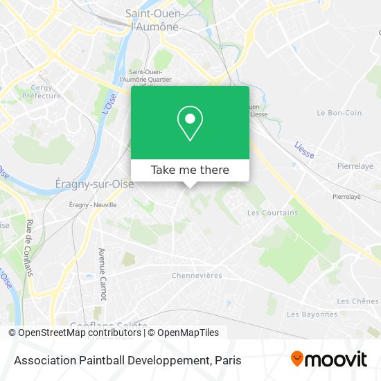 Association Paintball Developpement map