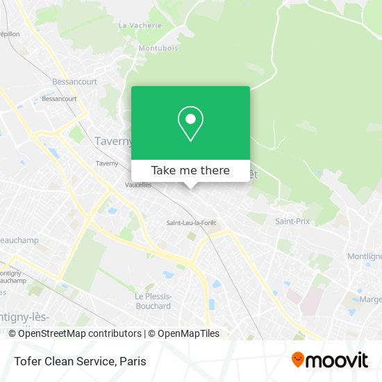 Mapa Tofer Clean Service