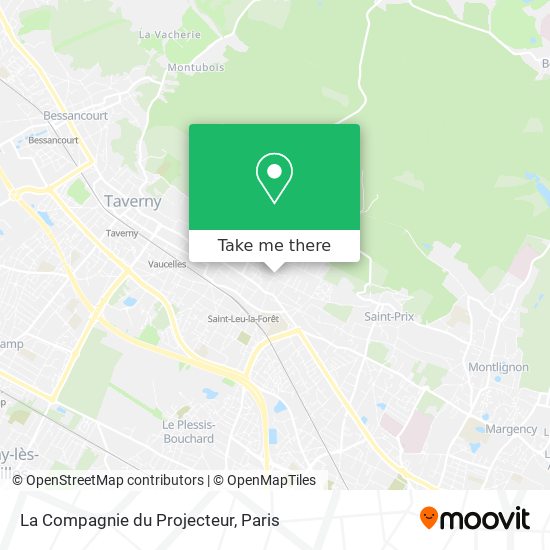 La Compagnie du Projecteur map