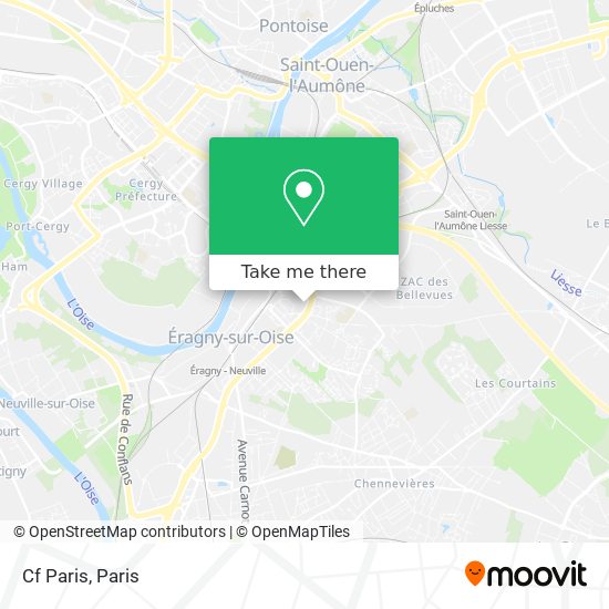 Mapa Cf Paris