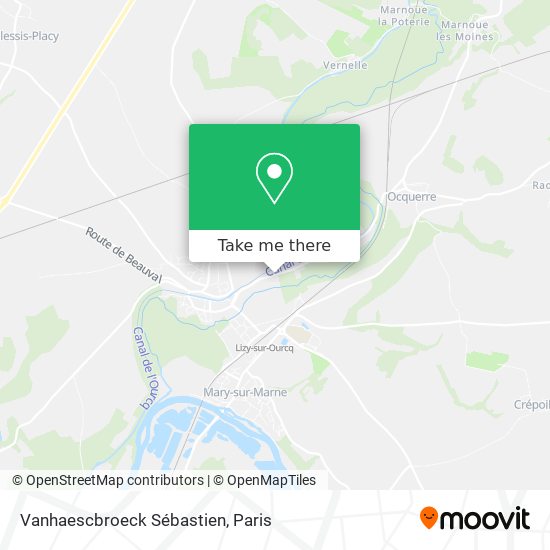 Mapa Vanhaescbroeck Sébastien