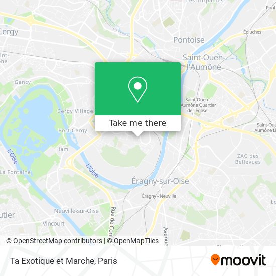 Ta Exotique et Marche map