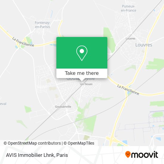 AVIS Immobilier Lhnk map