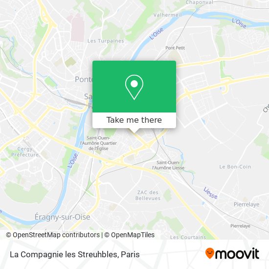 La Compagnie les Streuhbles map