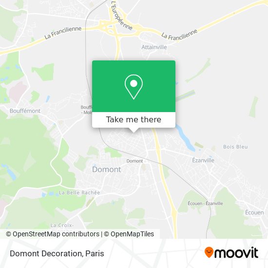 Domont Decoration map