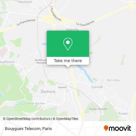 Bouygues Telecom map