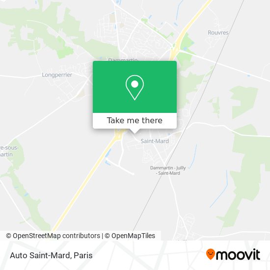 Auto Saint-Mard map