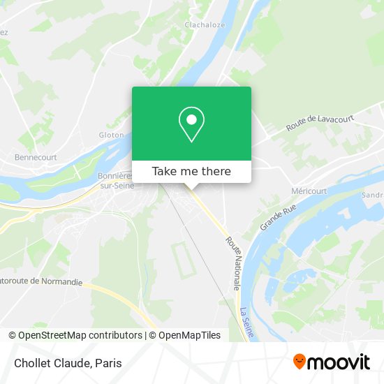 Chollet Claude map