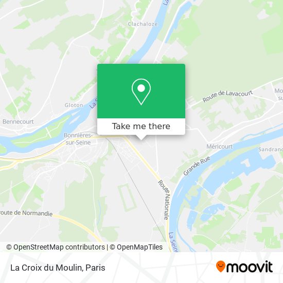 Mapa La Croix du Moulin