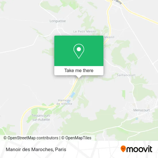 Manoir des Maroches map