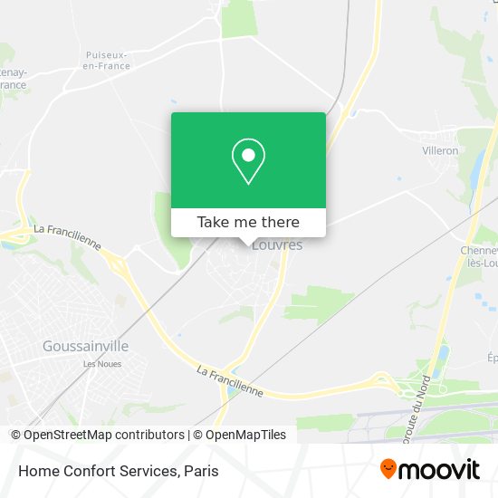 Home Confort Services map
